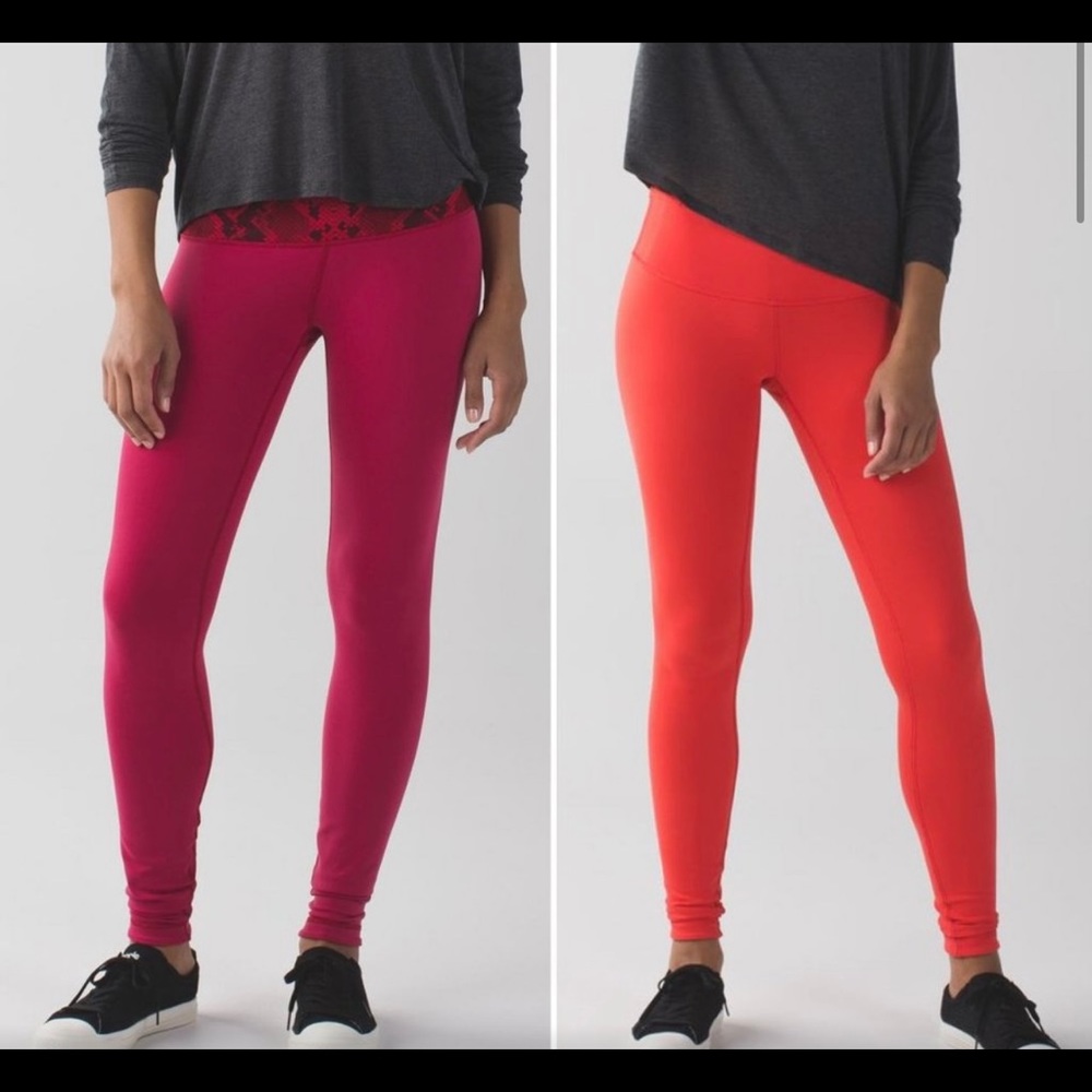 Lululemon leggings size 4 *REVERSIBLE*